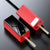 Outdoor 50000mAh Power Bank Station in red and black, ideal for charging devices on the go.