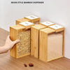 Bamboo Wood Grain Kitchen Storage Box
