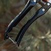 Steel Garden Bypass Pruner close-up showing handles and cutting mechanism for effective trimming and pruning.