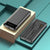 Digital Display Portable Power Bank showing digital battery display and charging cables in a sleek design.