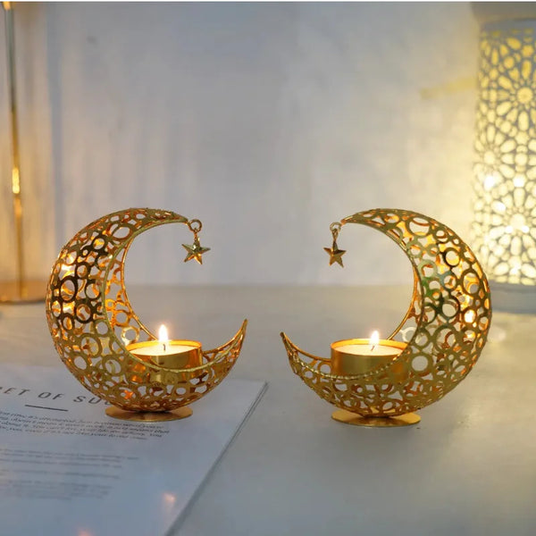 Gold Moon Censer Incense Burner