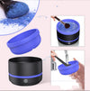 Electric Makeup Brush Cleaner Machine for easy cleaning of makeup brushes with gentle water action.