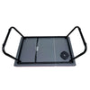 Ergonomic Folding Computer Desk with adjustable height and angle features, ideal for studying in bed.