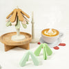 Silicone Tree Trivet Set – 4-Piece Heat Resistant Pot Mats