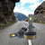 400W LED Headlight Bulbs on a scenic mountain road showcasing bright illumination for safer driving.