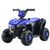 Battery Kids Car Parental Radio Control SUV in blue, designed for outdoor play and parental control.