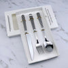 Stainless Steel Cutlery Set — 3-Piece Flatware Collection
