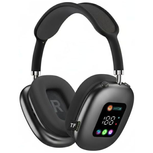 Wireless Bluetooth Headphones with Digital Display
