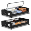 Rolling Under-Bed Metal Drawer Organizer