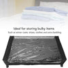 Rolling Under-Bed Metal Drawer Organizer