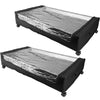 Rolling Under-Bed Metal Drawer Organizer
