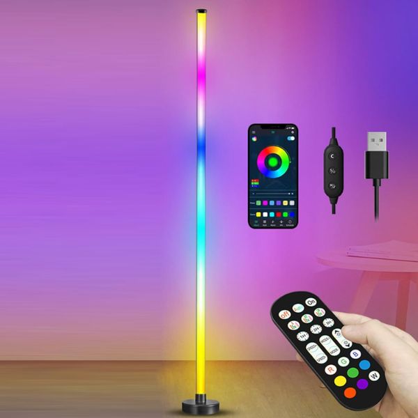 Smart RGB Corner Floor Lamp