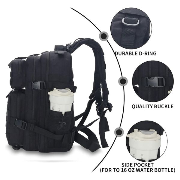 25L Tactical Military Assault Backpack