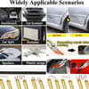 Plastic Welder Hot Stapler Repair Kit used in various scenarios like car bumpers, dashboards, and radiators.