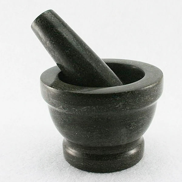 Mini White Marble Mortar and Pestle Set