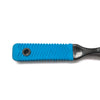 Fancy Beauty Small Vent Hair Brush with a textured blue handle for easy grip and detangling.