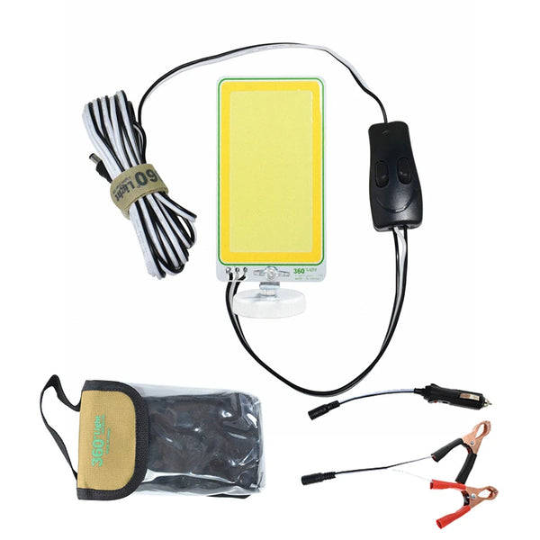 12V COB Magnetic Outdoor Camping Lamp