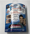 Upper and Lower False Teeth Veneer Covers packaging featuring before and after smiles, promoting confidence and comfort.