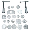 21pc Universal Brake Caliper Wind Back Tool Kit components including various sizes and tools for brake servicing.