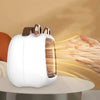 Customize Logo 1000W Energy Efficient Space Heater emitting warm air to heat hands.