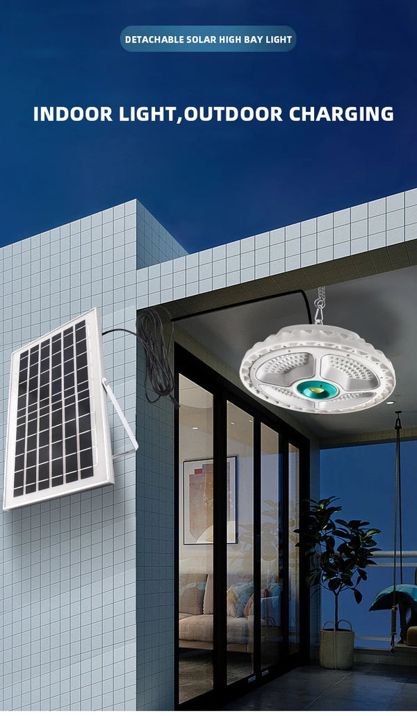 Solar Charging Highbay LED Light