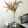 Tall Slim Glass Cylinder Vase for Table Decor