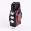 Foldable USB Rechargeable Work Light with three powerful LED bulbs and a convenient handle for portable use.