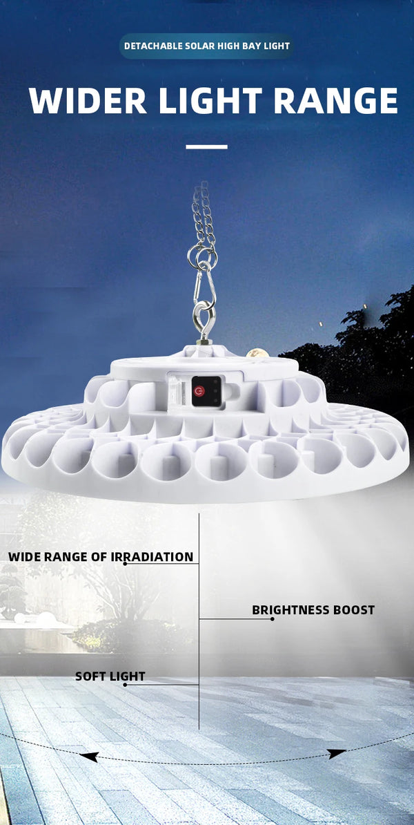 Solar Charging Highbay LED Light
