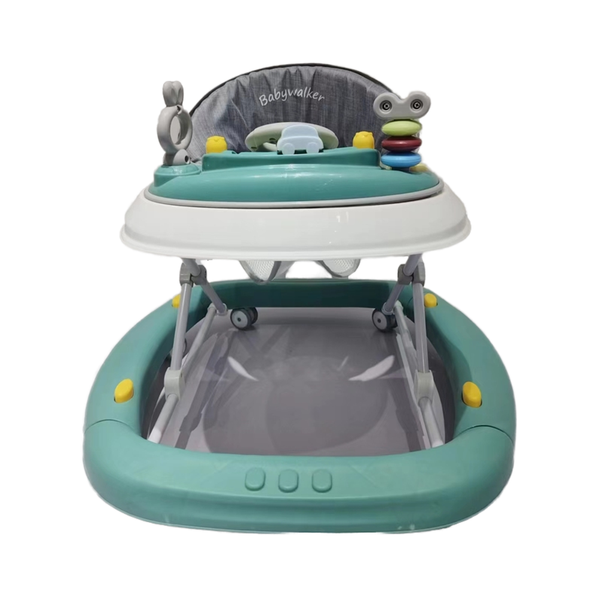 Baby Walking Assistant Toddler with multiple toys and a supportive seat for babies learning to walk.