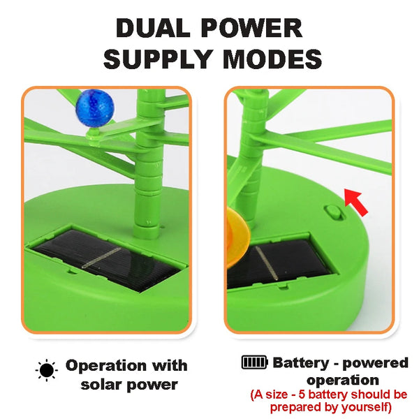 Rotating Solar System Model Science Toy for Kids