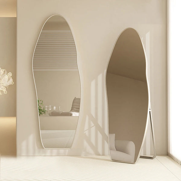 4mm Glass Wavy Asymmetric Full Body Floor Mirror