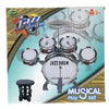 Junior 5-Piece Jazz Drum Kit box showing the complete percussion set for kids with a stool.