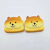 Bakery Bread PU Squishy Toy featuring two adorable, slow-rebound dog-shaped squishies for stress relief.