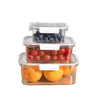 Airtight Clear Plastic Food Storage Containers