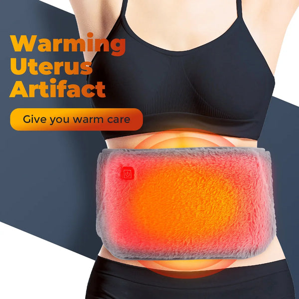 USB Electric Heating Belt providing warmth and comfort for muscle relief around the waist.
