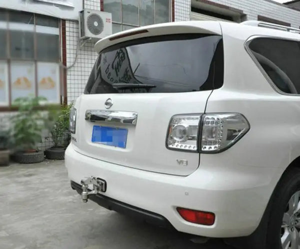 V8 Chrome Rear Badge Sticker for Nissan Patrol Y62 Armada