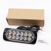 12 LED Super Bright 12-24V LED Light Bar with packaging and accessories for enhanced nighttime visibility.