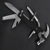 Outdoor Multi-Function Mini Claw Hammer with various tools and compact design for camping and DIY projects.