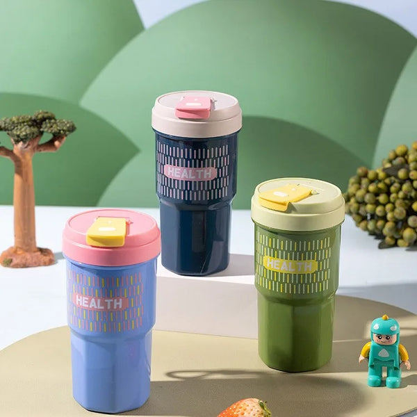 4-Compartment Bento Lunch Box and Bottle