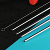 Stainless Steel Reusable Straw Set