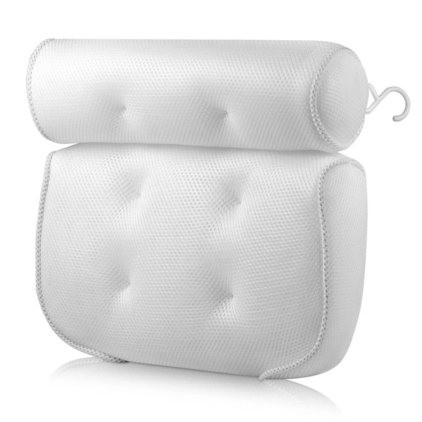 Non Slip Take Bath Pillow with Suction Cups for a relaxing and secure bathing experience.