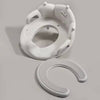 Baby and Child Toilet Seat Ring shown from a top view, designed for toddlers transitioning to the adult toilet safely.
