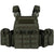 Tactical Vest Ceramic Armour Plates NIJ Level 3/4 with modular pockets and adjustable straps for enhanced protection.