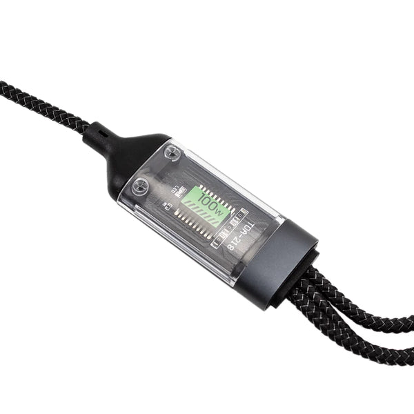 100W 3 in 1 Fast Charging USB Cable100W 3 in 1 Fast Charging USB Cable