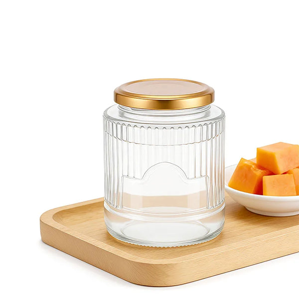 Ripples Glass Jars Storage Containers