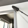 Cleaning high ceilings with Telescopic Microfiber Removable Duster for dust-free surfaces.