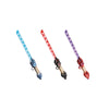 LED Motion-Activated Kids Light-Up Saber Toy in blue, red, and purple colors for imaginative play adventures