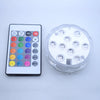 LED Aquarium Light with remote control showcasing colorful LED lights for fish tanks.