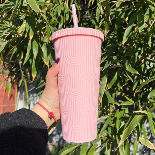 24oz Mermaid Scale Durian Tumbler