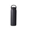 Black Stainless Steel Wide Mouth Sport Thermos for hydration during workouts and outdoor activities.